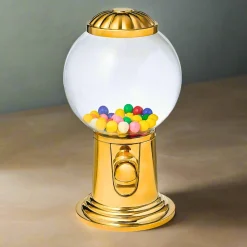 Decorative Objects|Godinger Adams Gold Gumball Candy Dispenser
