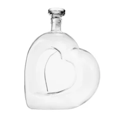 Decanter & Decanter Sets|Godinger Amore Sweetheart Decanter