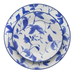 Fine Dinnerware|Godinger Arleigh Porcelain 12 Piece Dinnerware Set, Service For 4