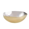 Serving Bowls|Godinger Auburn Gold Organic Salad Bowl