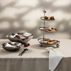 Serving Bowls|Godinger Auburn Square Organic Serving Bowl