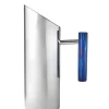 Pitchers|Godinger Azure Blue Resin & Stainless Steel Pitcher