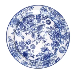 Everyday Dinnerware|Godinger Banbury Blue Porcelain 12 Piece Dinnerware Set, Service For 4