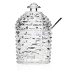 Honey & Jam Jars|Godinger Bee Hive Honey Jar with Spoon