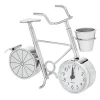 Clocks|Godinger Bicycle Desk Set Clock
