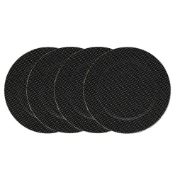 Chargers|Godinger Black Bling Charger Plate, Set of 4