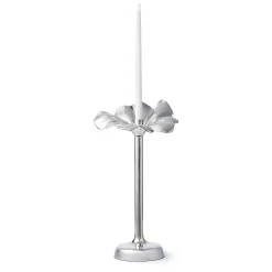 Candles & Candleholders|Godinger Blossom Platinum Tapered Candle Holder 18.5"
