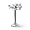Candles & Candleholders|Godinger Blossom Platinum Tapered Candle Holder 10"