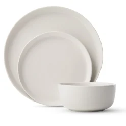 Everyday Dinnerware|Godinger Brentwood Porcelain 12 Piece Dinnerware Set, Service for 4