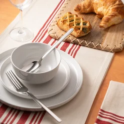 Everyday Dinnerware|Godinger Brentwood Porcelain 12 Piece Dinnerware Set, Service for 4