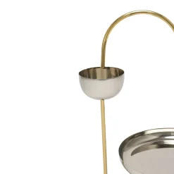 Specialty Serving|Godinger Calder Gold Serving Stand