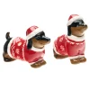Salt & Pepper|Godinger Christmas Dachshund Salt And Pepper Shaker Set