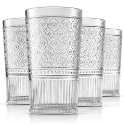 Acrylic|Dof & Highball|Godinger Claro Acrylic Highball & Double Old Fashion, Set of 12