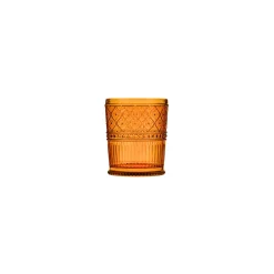 Dof & Highball|Godinger Claro Amber Double Old Fashion, Set of 4