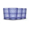 Dof & Highball|Godinger Claro Blue Double Old Fashion, Set of 4