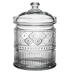 Kitchen Storage|Godinger Claro Clear Medium Canister