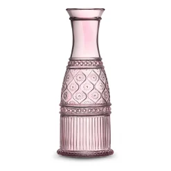 Beverage Dispenser|Godinger Claro Pink Carafe