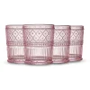 Dof & Highball|Godinger Claro Pink Double Old Fashion, Set of 4