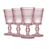 Wine & Champagne|Godinger Claro Pink Goblet, Set of 4