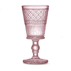 Wine & Champagne|Godinger Claro Pink Goblet, Set of 4