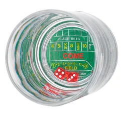 Dof & Highball|Godinger Craps Shoot Double Old Fashion, Set of 2