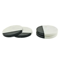 Coasters|Godinger Crum Marble Coaster Set