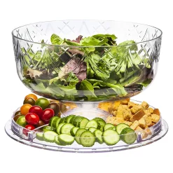 Acrylic|Specialty Serving|Godinger Dublin Acrylic 6 In 1 Cake Dome