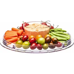 Acrylic|Specialty Serving|Godinger Dublin Acrylic 6 In 1 Cake Dome