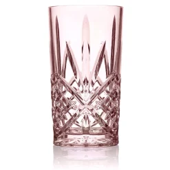 Acrylic|Dublin Glassware|Godinger Dublin Acrylic Blush Highball