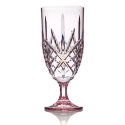 Acrylic|Wine & Champagne|Godinger Dublin Acrylic Blush Water Goblet