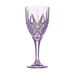 Acrylic|Dublin Glassware|Godinger Dublin Acrylic Lavender Goblet