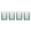 Acrylic|Dublin Glassware|Godinger Dublin Acrylic Seafoam Double Old Fashion, Set of 4