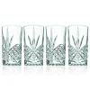 Acrylic|Dublin Glassware|Godinger Dublin Acrylic Seafoam Highball, Set of 4