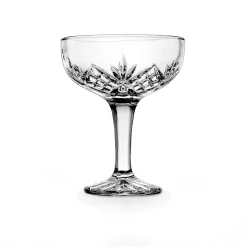 Martini & Coupes|Dublin Glassware|Godinger Dublin Champagne Coupe, Set of 4