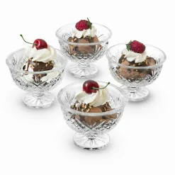 Serving Bowls|Dublin Kitchen|Godinger Dublin Crystal 5 Piece Dessert Set