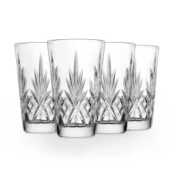Dof & Highball|Dublin Glassware|Godinger Dublin Crystal All Purpose, Set of 4
