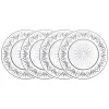 Salad Plates|Dublin Dining|Godinger Dublin Crystal Appetizer Plates, Set of 4