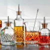 Dublin Glassware|Godinger Dublin Crystal Bitters Set