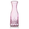 Decanter & Decanter Sets|Dublin Glassware|Godinger Dublin Crystal Blush Carafe