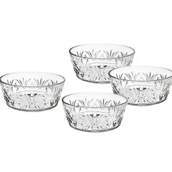 Dublin Dining|Godinger Dublin Crystal Cereal Bowls, Set of 4