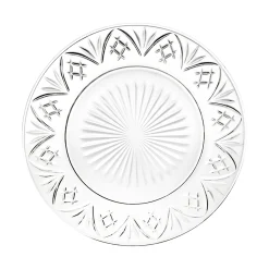 Dublin Dining|Dinner Plates|Godinger Dublin Crystal Dinner Plate, Set of 4