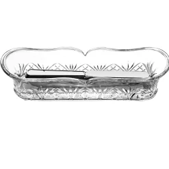 Flatware Caddies|Dublin Kitchen|Godinger Dublin Crystal Flatware Caddies, Set of 3