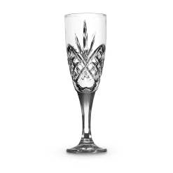 Wine & Champagne|Dublin Glassware|Godinger Dublin Crystal Flute Set of Two