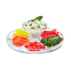 Cake Stands|Godinger Dublin Crystal Footed Cake Dome