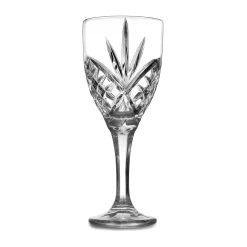 Dublin Glassware|Godinger Dublin Crystal Goblet, Set of 4