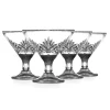 Dublin Kitchen|Martini & Coupes|Godinger Dublin Crystal Martini, Set of 4
