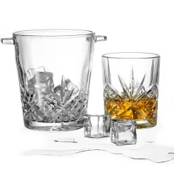 Dublin Glassware|Godinger Dublin Crystal Mini Ice Bucket