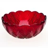 Bowls|Godinger Dublin Crystal Red Serving Bowl