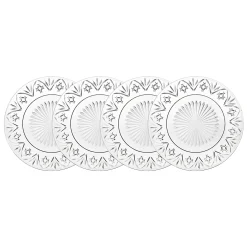 Salad Plates|Godinger Dublin Crystal Salad Plate, Set of 4