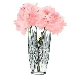 Vases|Dublin Décor|Godinger Dublin Crystal Scalloped Vase